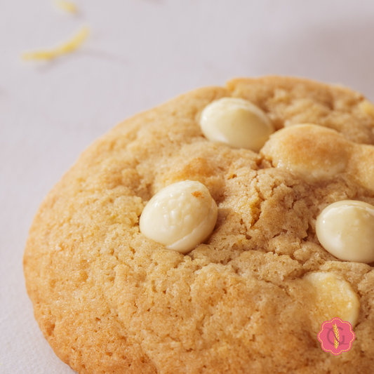 COOKIES SANS GLUTEN Citron & Chocolat Blanc - GOURMANTEN
