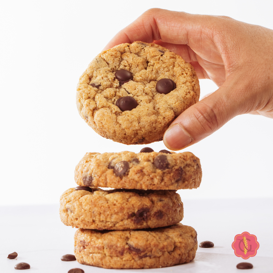 COOKIES SANS GLUTEN Pépites Chocolat Noir - GOURMANTEN