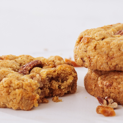 COOKIES SANS GLUTEN Noix de pécan & Caramel - GOURMANTEN