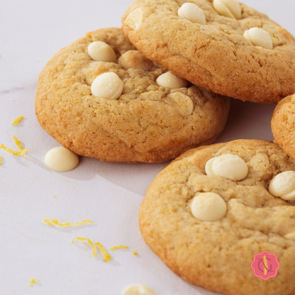 COOKIES SANS GLUTEN Citron & Chocolat Blanc - GOURMANTEN