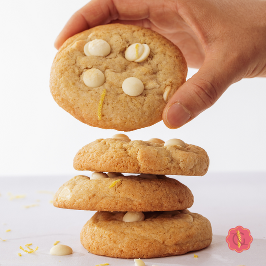 COOKIES SANS GLUTEN Citron & Chocolat Blanc - GOURMANTEN