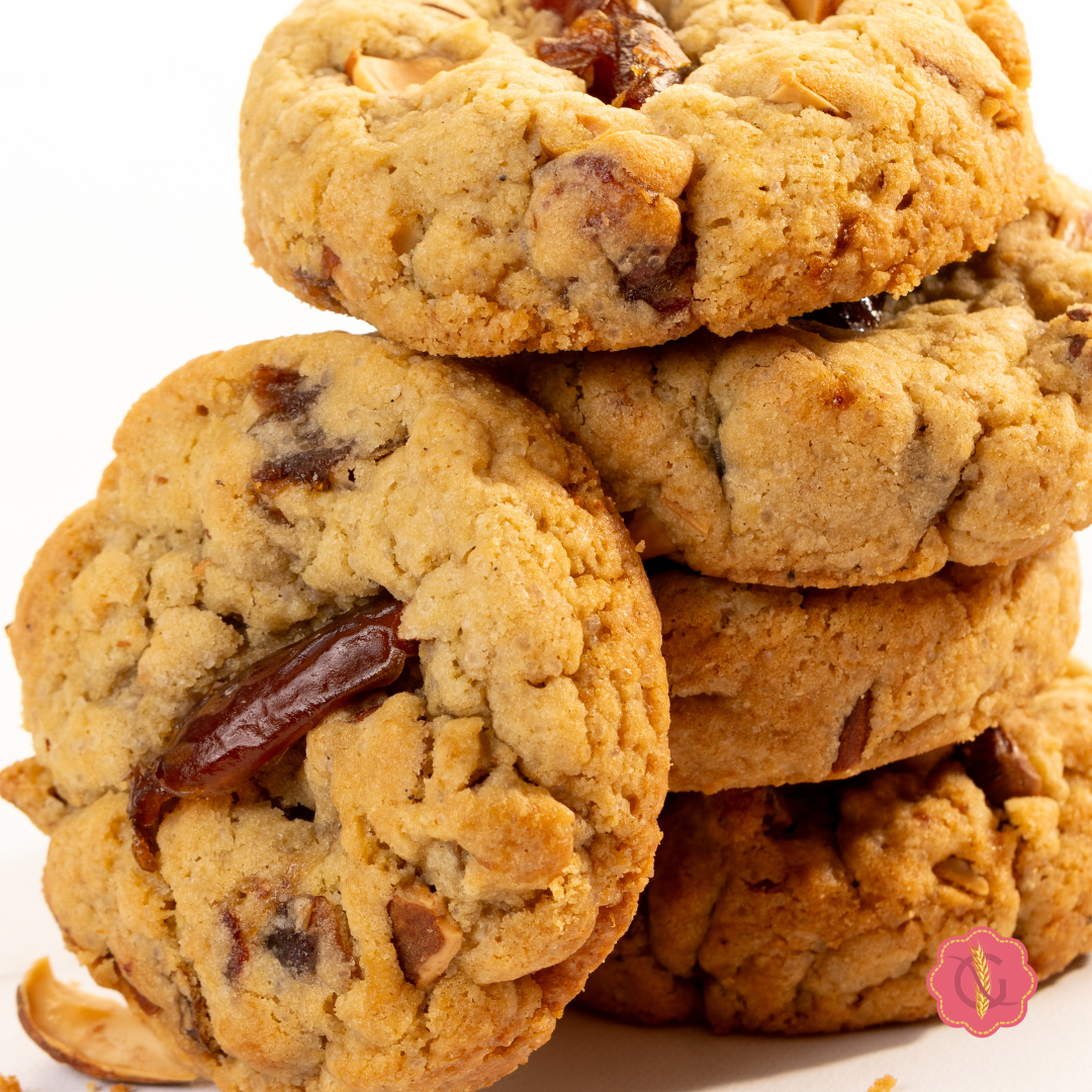 COFFRET COOKIES GOURMANTEN - Assortiment de 8 cookies sans gluten artisanaux.